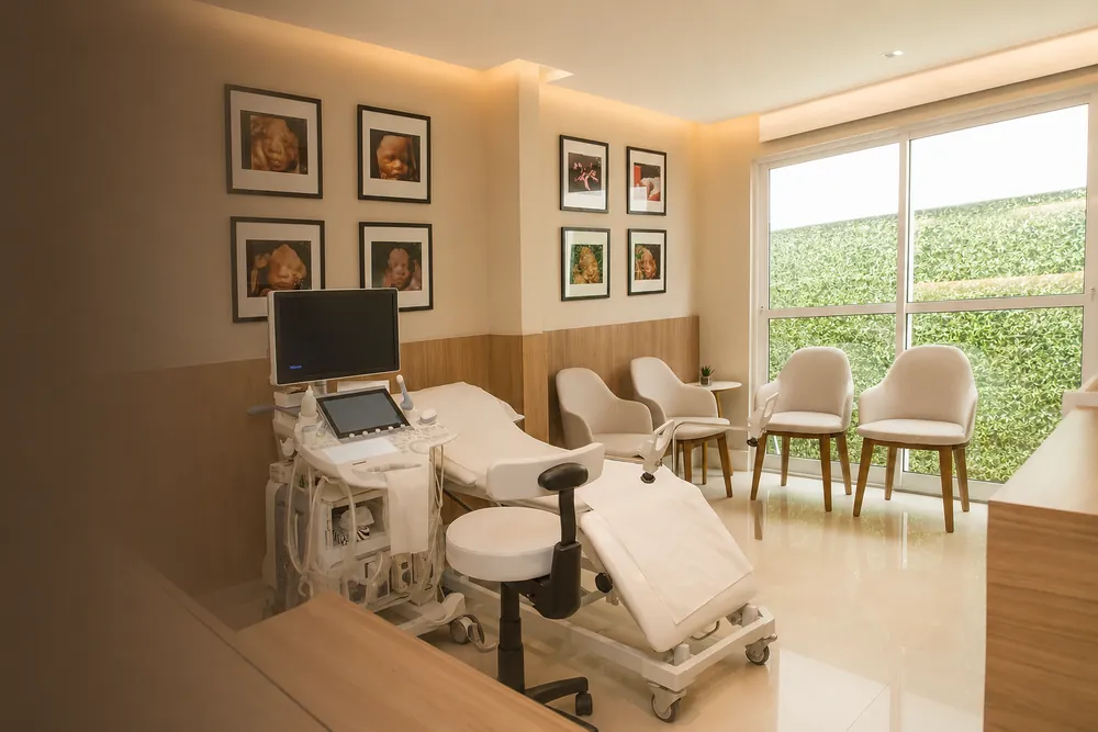 Sala de ultrassonografia – CR Medicina Fetal